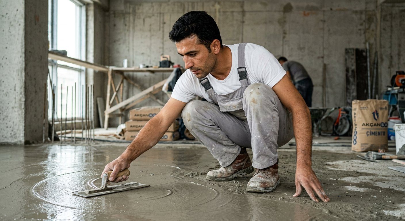 Beton Şap Uygulaması uygulama alanı