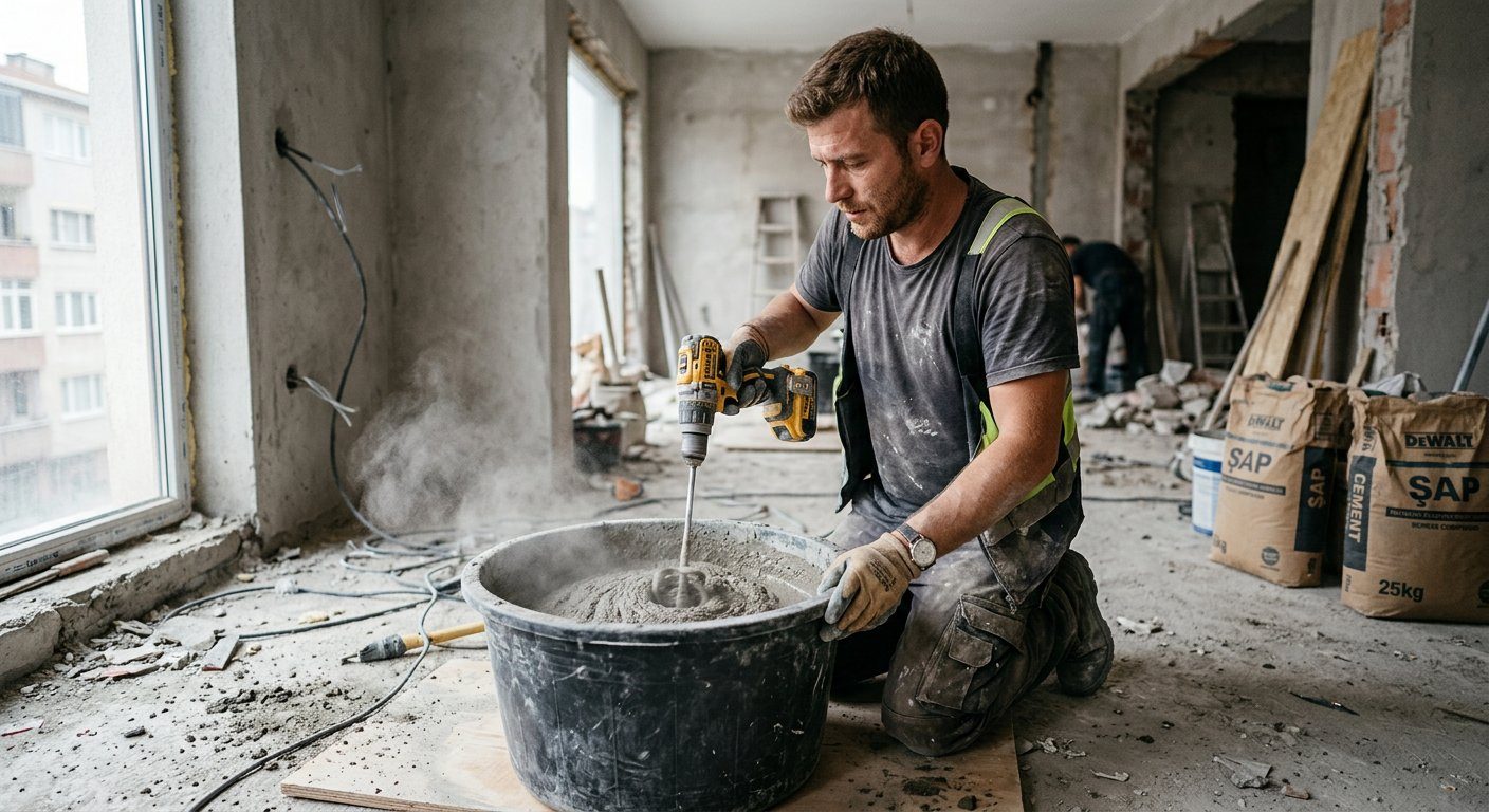 Şap Tamiri saha uygulaması